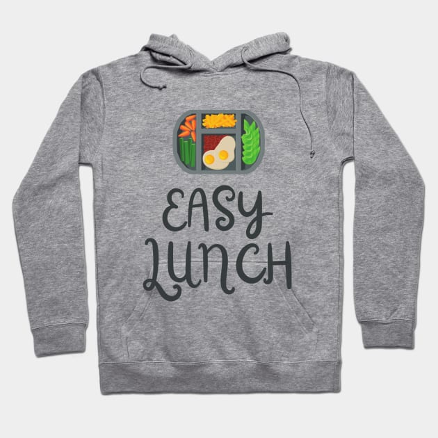 Easy Lunch Hoodie by TigrArt